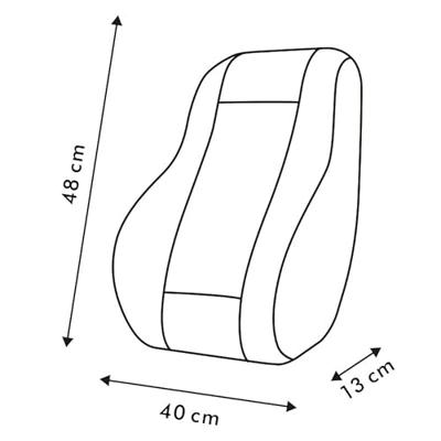 Rugleuning voor racestoel Momo MOMLLSECBR