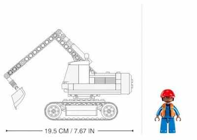 Sluban town kleine graafmachine