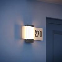 Steinel 067205 LED AUSSENLEUCHTE L 270 DIGI SC ANT LED-buitenlamp met bewegingsmelder (wand) LED LED vast ingebouwd 7.8 W Antraciet - thumbnail