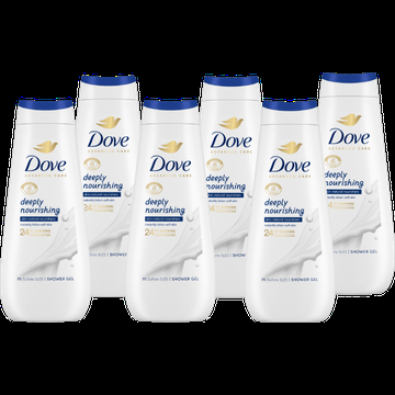 Dove Advanced Care Verzorgende Douchegel Deeply Nourishing 6 x 400 ml bij Jumbo