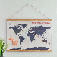 Borduur Wereldkaart - thumbnail