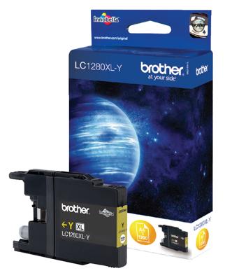 Brother Inktcartridge LC-1280XLY Origineel Geel LC-1280 XL Y