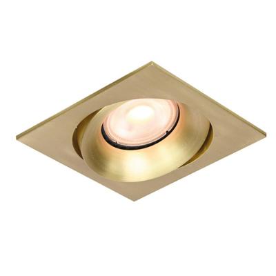 Artdelight Vierkante inbouwspotAlice mat goud - DL 921 MG