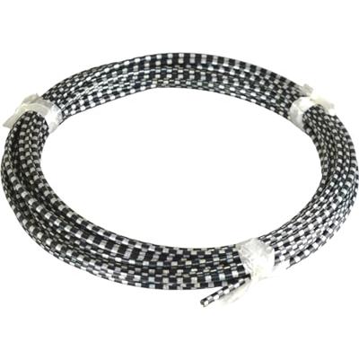 VWP rem-buitenkabel 10m laser black+silver