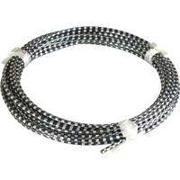 VWP rem-buitenkabel 10m laser black+silver - thumbnail