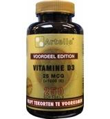 Artelle Vitamine D3 25mcg 250Capsules - thumbnail
