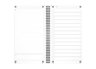 Task manager oxford 141x246mm 115vel blauw | 5 stuks