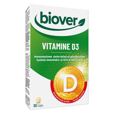 Biover Vitamine D3 30 Capsules