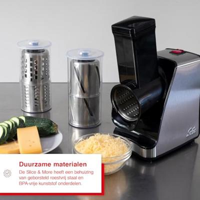Solis 8401 Slice and More Multifunctionele Rasp RVS - thumbnail