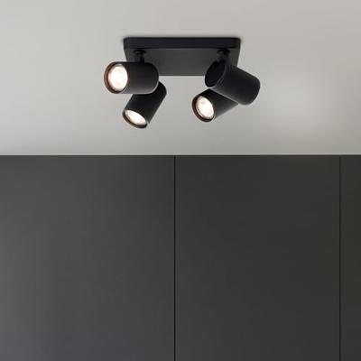 Brilliant Vierkante opbouwspotMarty zwart - G99204/76
