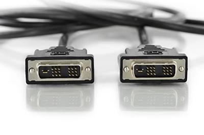 DIGITUS DVI aansluitkabel, 2,0 m, DVI (18+1), stekker naar stekker, DVI-D Single Link, zwart