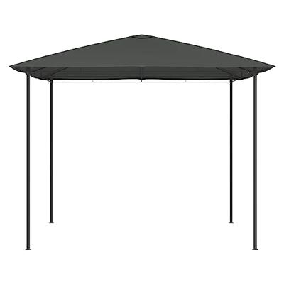 Prieel 160 g/m 3x3x2,6 m antracietkleurig