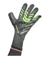 adidas Predator Pro Keepershandschoenen Zwart Donkergrijs Neongeel - thumbnail