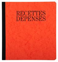 Exacompta ontvangsten en uitgaven, ft 21 x 19 cm, franstalig - thumbnail