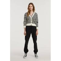 Kaffe regular fit joggingbroek zwart - thumbnail