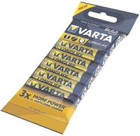 Varta LONGLIFE AAA Folie 8 AAA batterij (potlood) Alkaline 1200 mAh 1.5 V 8 stuk(s) - thumbnail