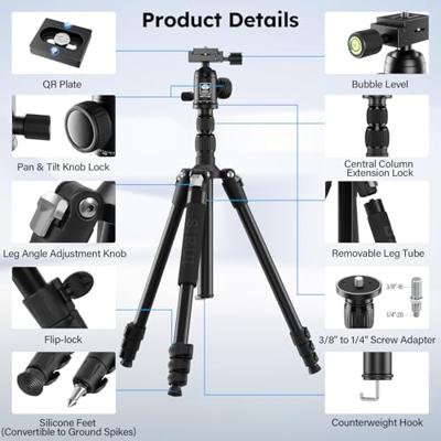 Sirui APT-02 Aluminum Tripod Kit Sirui APT-02 Aluminum Tripod Kit