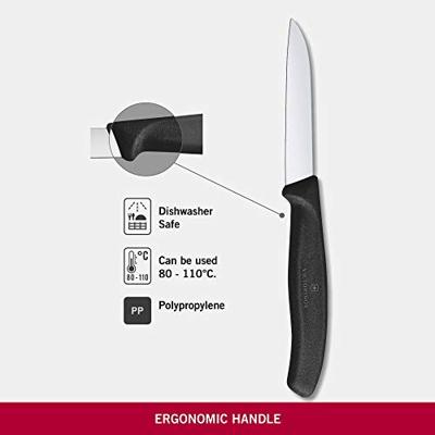 Victorinox Schilmesje glad recht zwart