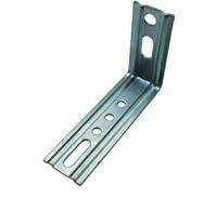 Waelbers Kozijnhoek m/ril 90° 60x65mm, blauw verzinkt (GV)+EAN - 100 Stuk(s) - 470301EAN.13 - thumbnail