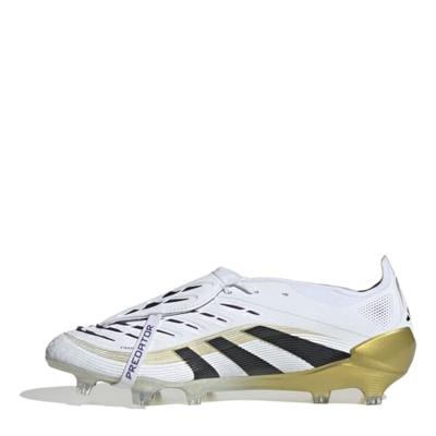 adidas Predator Elite FT Gras Voetbalschoenen (FG) Wit Zwart Goud adidas Predator Elite FT Gras Voetbalschoenen (FG) Wit Zwart Goud