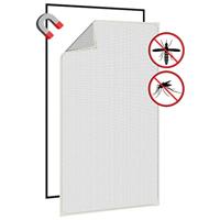VidaXL Insectenhor voor ramen magnetisch 80x140 cm wit - thumbnail