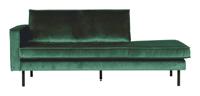 WOOOD Daybed 'Rodeo' Links, Velvet, kleur Forest Green - thumbnail