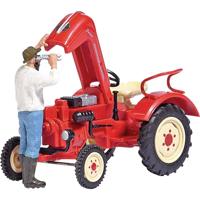 Busch 7882 H0 Landbouw Porsche Tractorreparatie - thumbnail