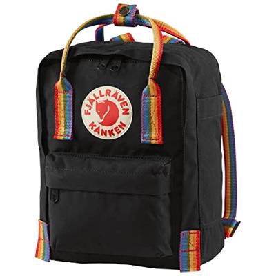 Fjallraven Kånken Rainbow Mini rugzak (Basiskleur: Rainbow Pattern/Black) Fjallraven Kånken Rainbow Mini rugzak (Basiskleur: Rainbow Pattern/Black)