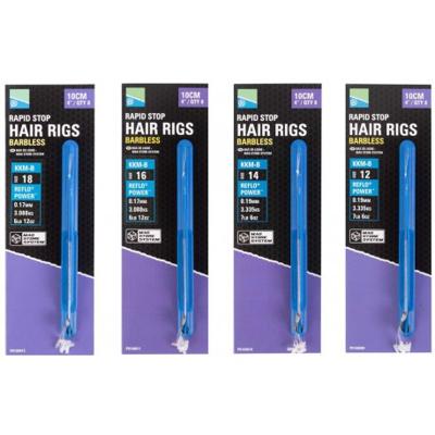 Preston Mss Rig 4inch / 10cm Rapid Stop-Size 12 Kkm-B 8St. Size 12