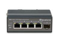 LevelOne IGU-0501 netwerk-switch Gigabit Ethernet (10/100/1000) Power over Ethernet (PoE) Zwart - thumbnail