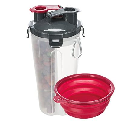 Voer- en Waterreservoir voor onderweg 0,35 ltr Per 2 - thumbnail