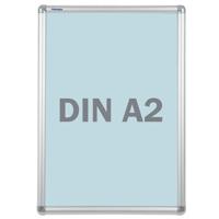 Franken BS0703 Wissellijst Papierformaat: DIN A2 (b x h x d) 45 x 62.4 x 1.2 cm Zilver - thumbnail