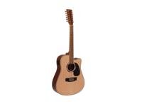 DIMAVERY DR-612 Western Guitar 12 string, nature - thumbnail