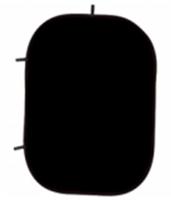 Walimex 13918 vouwachtergrond (150 x 200 cm) zwart - thumbnail