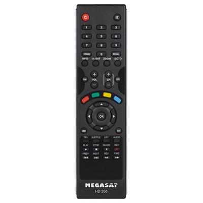 MegaSat HD 350 HD-satellietreceiver Geschikt voor enkele kabel, Front-USB Aantal tuners: 1