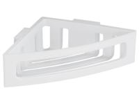 Wenko Static-Loc doucherekje Bralia (Hoekplank, Wit) - thumbnail