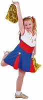 Cheerleader kostuum kind - thumbnail