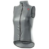 Castelli Aria fietsvest mouwloos zilver dames L - thumbnail