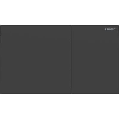 Drukplaat Geberit Sigma 70 Frontbediening 2-toets Glas Mat Zwart Drukplaat Geberit Sigma 70 Frontbediening 2-toets Glas Mat Zwart