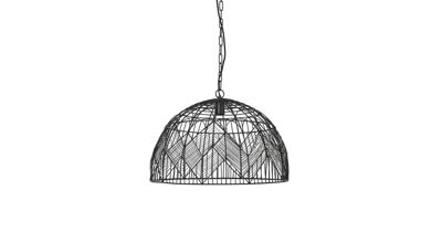 Light & Living Hanglamp 'Kalibo' 55cm, kleur Mat Zwart