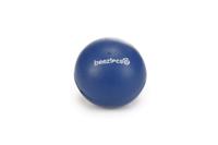 Rubber bal massief hondenspeeltje blauw 6.5 cm - thumbnail