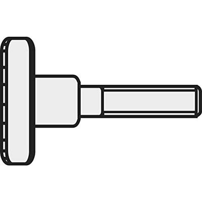 TOOLCRAFT M4*16 D464-5.8:A2K 194766 Kartelbouten M4 16 mm DIN 464 Staal Galvanisch verzinkt 10 stuk(s)