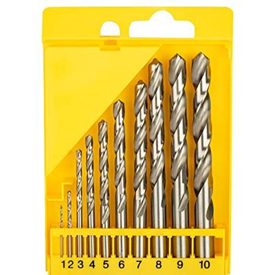 DEWALT 10-delige HSS-G DIN 338 Metaalboorcassette boorset - thumbnail