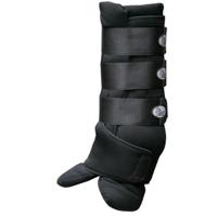 Harrys Horse Been- en transportbeschermers divopreen schuim zwart maat:l - thumbnail