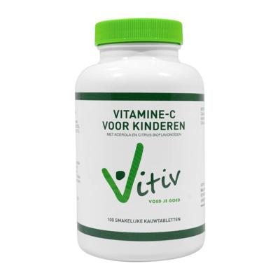 Kinder vitamine C zuurvrij 120mg 100 Kauwtabletten