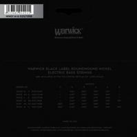 Warwick Black Label 41401 M 6 Nickel Plated Steel 25-135 snarenset voor 6-snarige elektrische bas - thumbnail
