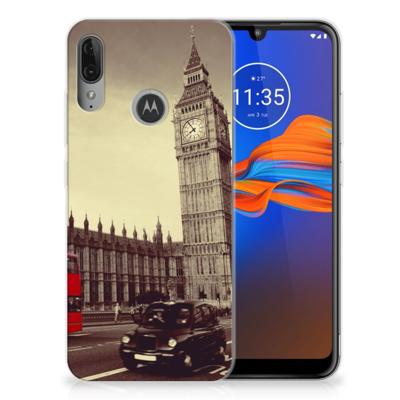 Motorola Moto E6 Plus | Silliconen Back Cover | Londen