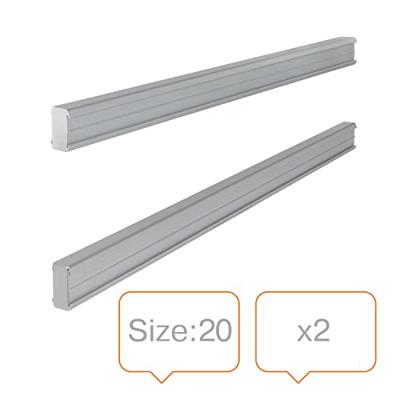 T-kaart wandgeleiders Nobo maat 20 2 stuks