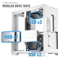 ATX Semi-toren BehuizingAntec C8 Wit - thumbnail