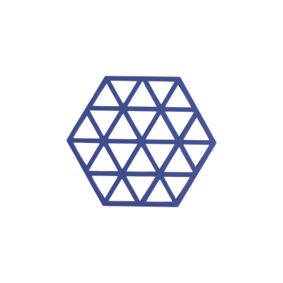 Zone - Triangles - Onderzetter Indigo